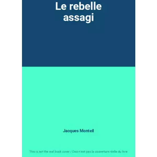 Le Rebelle Assagi - Jacques Monteil-image