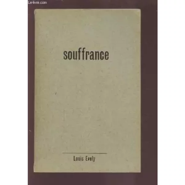 Souffrance. - Evely Louis-image