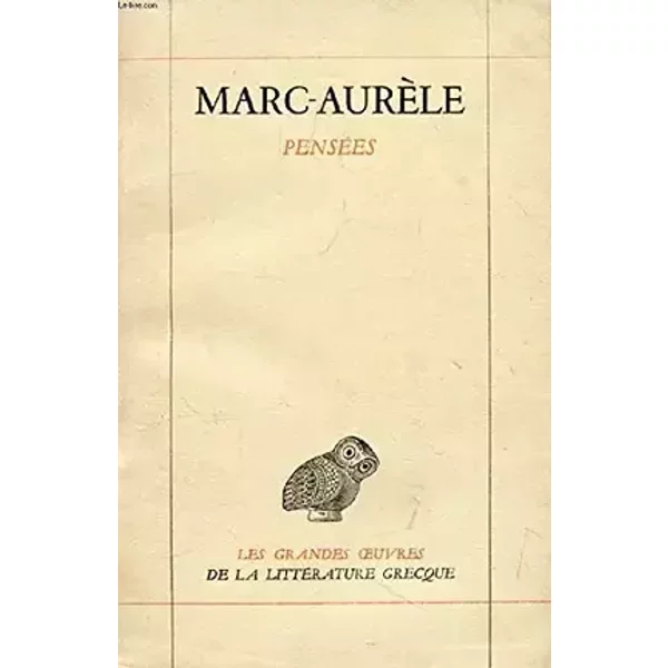 PENSEES - Par A. I. TRANNOY, A. PUECH MARC-AURELE