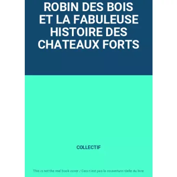 ROBIN DES BOIS ET LA FABULEUSE HISTOIRE DES CHATEAUX FORTS - COLLECTIF