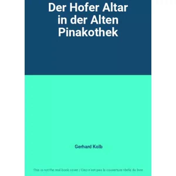 Der Hofer Altar in der Alten Pinakothek - Gerhard Kolb