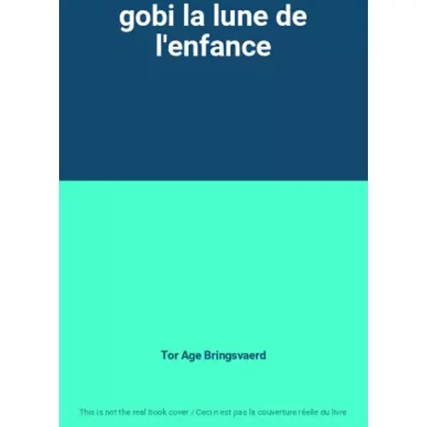 Gobi La Lune De L'enfance - Tor Age Bringsvaerd-image