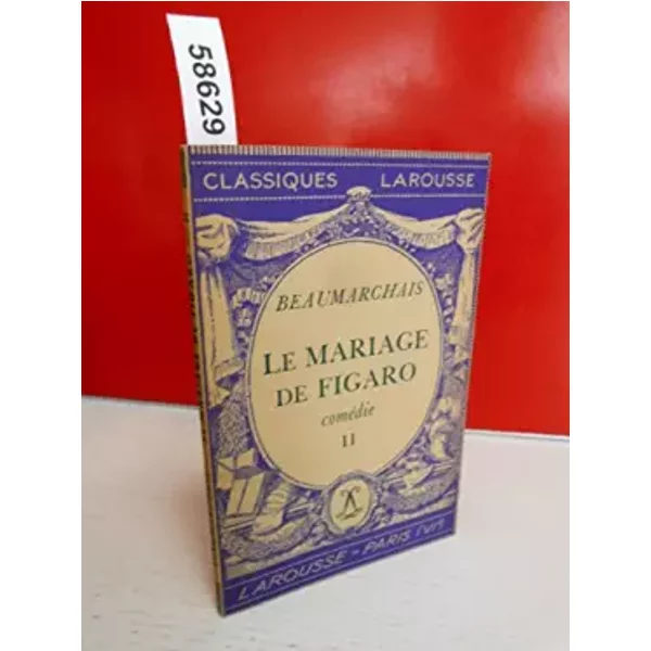 Beaumarchais, Le Mariage De Figaro, Comedie Ii - Richard Pierre-image