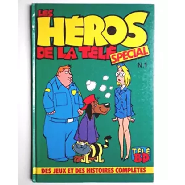 LES Heros DE LA Tele Special N°1 - Tele BD . - Collectif-image
