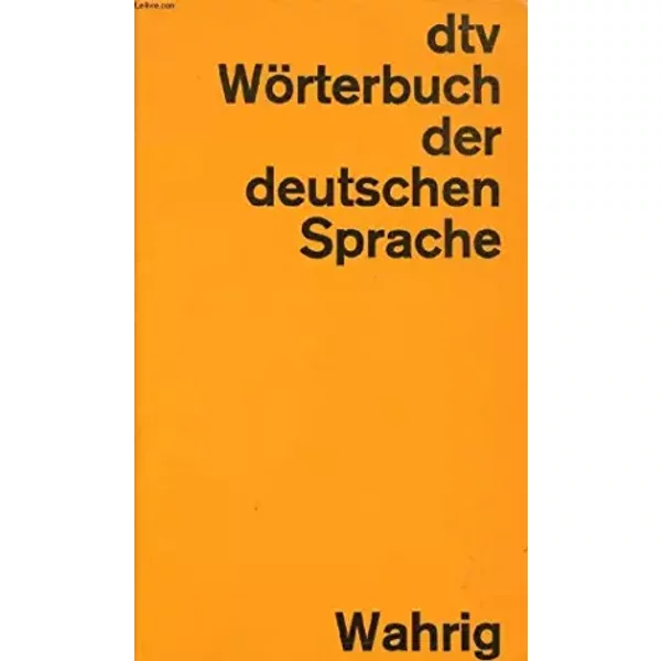 DTV-WÖRTERBUCH Der Deutschen Sprache-image