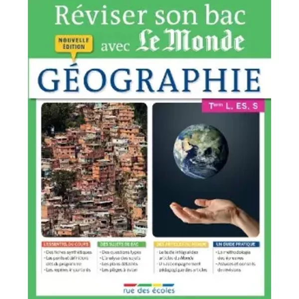 RéViser Son Bac Avec Le Monde : GéOgraphie, Nouvelle éDition De Collectif (23 Janvier 2015) Broché-image