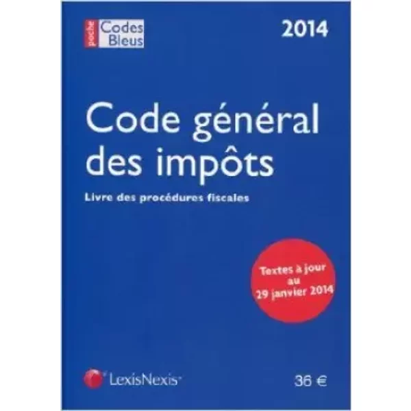 Code GéNéRal Des ImpôTs & Livre Des ProcéDures Fiscales 2014 De Lexisnexis ,Maurice Cozian (PréFace) ( 13 Mars 2014 )-image