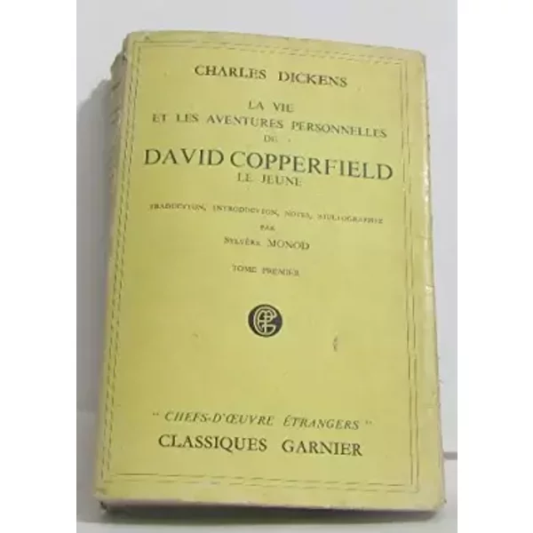 La vie et les aventures personnelles de David Copperfield le jeune. 2 Volumes ( complet ). - DICKENS Charles