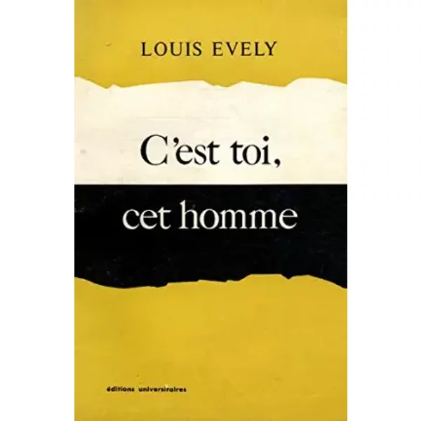 C'est Toi Cet Homme / Evely, Louis / RéF33916-image