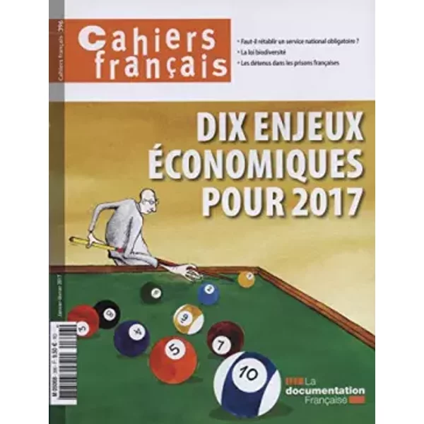 Dix Enjeux Economiques Pour 2017 Cf N.396 - La Documentation Fra-image