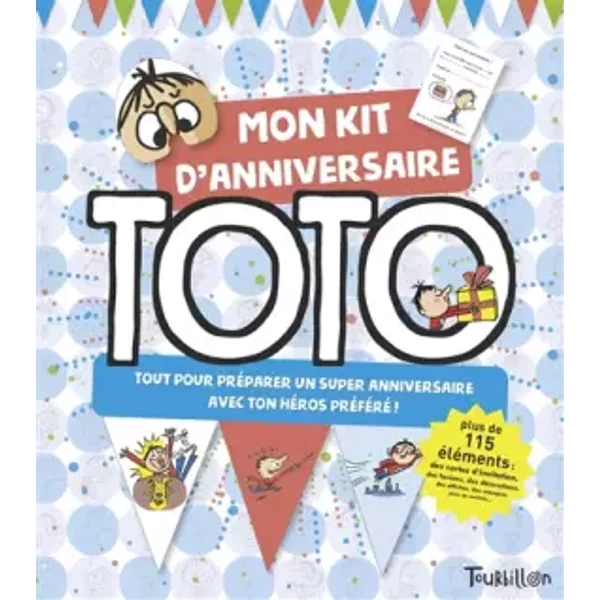 Kit Anniversaire Toto - Serge Bloch-image