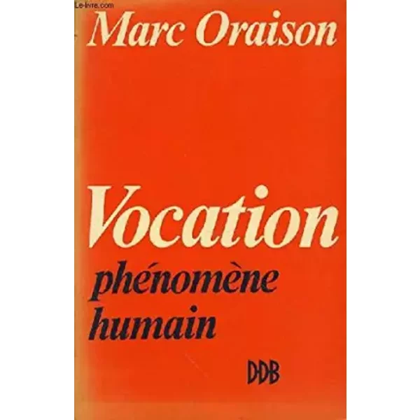 Vocation Phenomene Humain - Oraison Marc-image