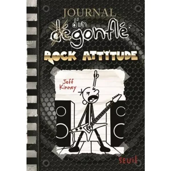 Journal d'un dégonflé - Tome 17 - Rock attitude: Journal d'un dégonflé, tome 17 - Jeff Kinney, Natalie Zimmermann
