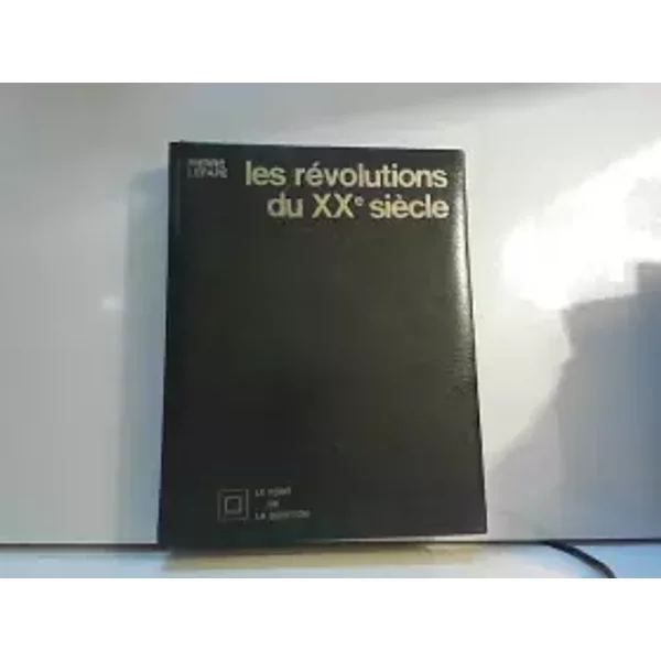 Les RéVolutions Du Xxe SièCle - Pierre Lepape-image