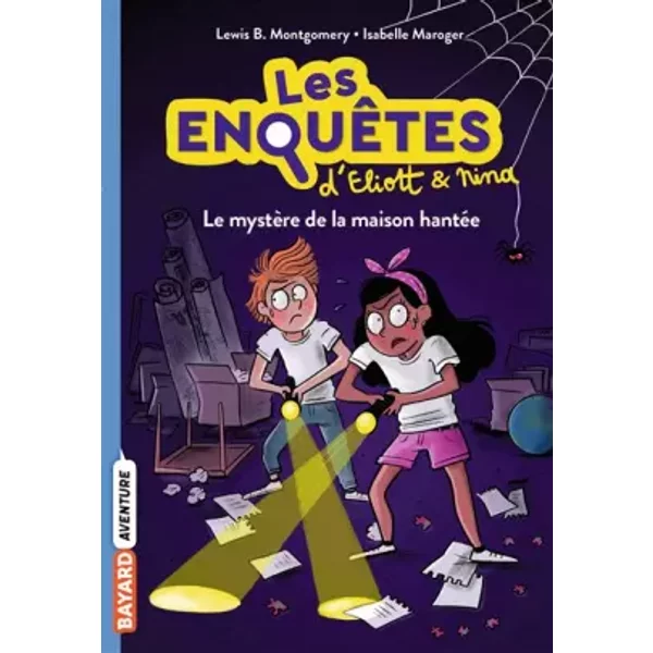 Les EnquêTes D'eliott Et Nina, Tome 03: Le MystèRe De La Maison HantéE - Lewis B. Montgomery, Isabelle Maroger-image