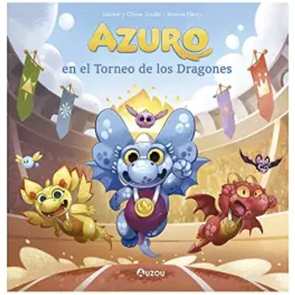 Azuro En El Torneo De Los Dragones - Laurent Y Olivier Souillé-image