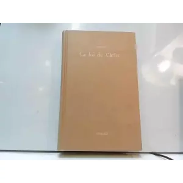 La loi du Christ - B. Haring - Tome 1