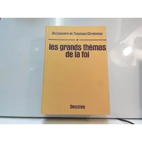 Dictionnaire De Theologie Chretienne - Les Grands Themes De La Foi - 1979 - Van Steenberghen-image