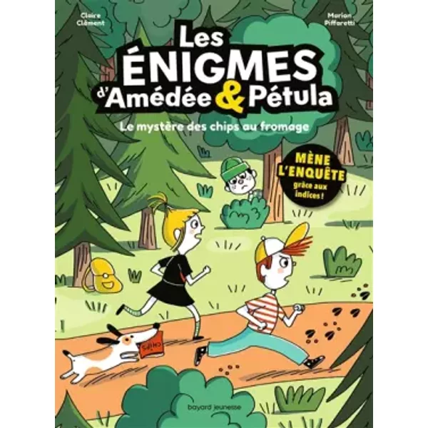 Les éNigmes D'améDéE Et PéTula, Tome 02: Le MystèRe Des Chips Au Fromage - Claire CléMent-image