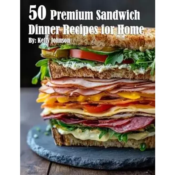 50 Premium Sandwich Dinner Recipes for Home - Kelly Johnson
