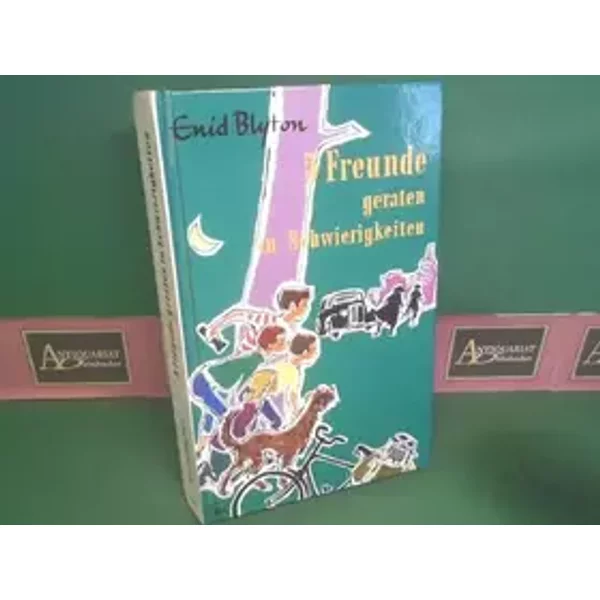 5 (Fünf) Freunde geraten in Schwierigkeiten - Eine spannende Geschichte für Jungen und Mädchen. - Enid Blyton