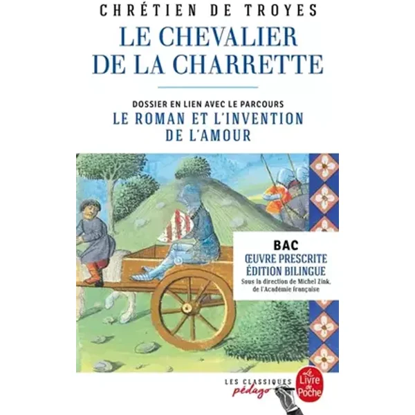 Le Chevalier de la Charrette (Edition pédagogique bilingue): Bac 2027 - Chrétien de Troyes