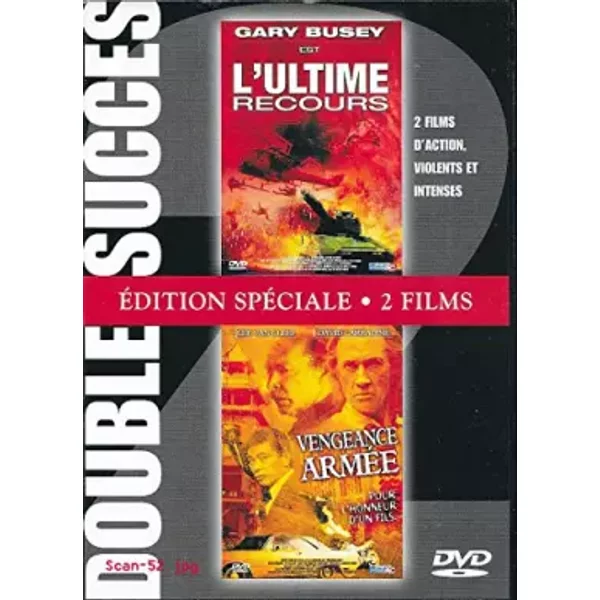DOUBLE SUCCES : L'ULTIME RECOURS + VENGEANCE ARMEE - Edition spéciale 2 films - Steve Carver et Fred Olen Ray