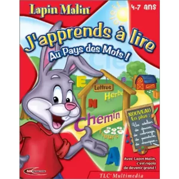 Lapin Malin : J'apprends à lire, 4-7 ans + Atelier de Dessin et de Musique