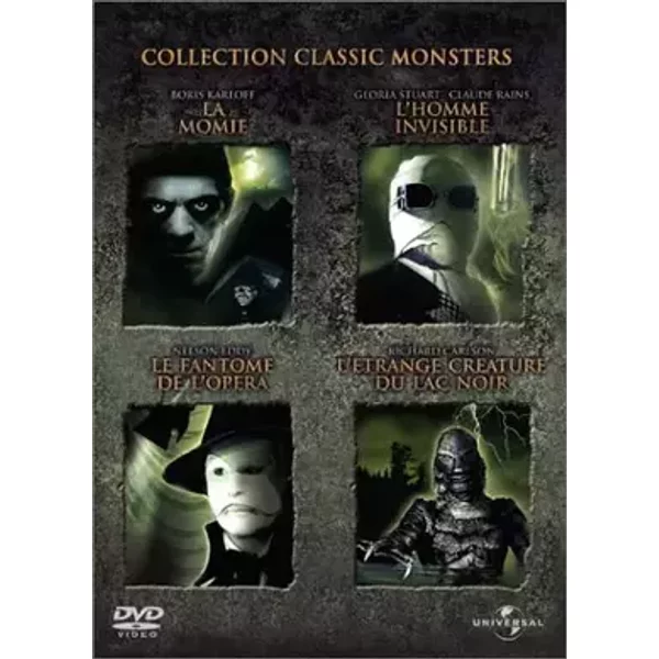 Coffret Monsters - Édition Collector 4 DVD - James Whale, Arthur Lubin et Jack Arnold Karl Freund