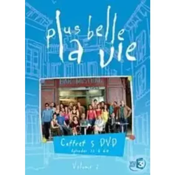 Plus belle la vie vol 2- Coffret 5 DVD (épisodes 31 à 60) - Charlie Beletteau