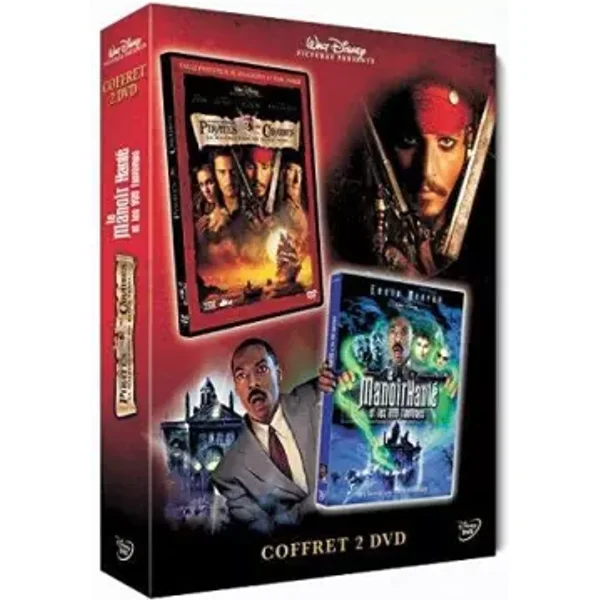 Pirates des Caraïbes / Le Manoir hanté et les 999 fantômes - Coffret 2 DVD - Gore Verbinski et Rob Minkoff