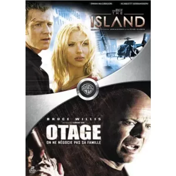 Coffret Blockbuster 2 DVD : Otage / The Island - Michael Bay et Florent-Emilio Siri