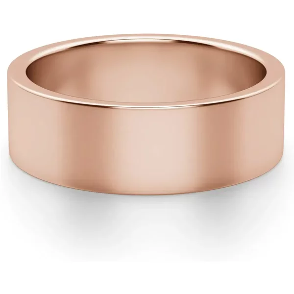 Alianza Clásica Flat 6 MM Oro Rosa 585 (14K)