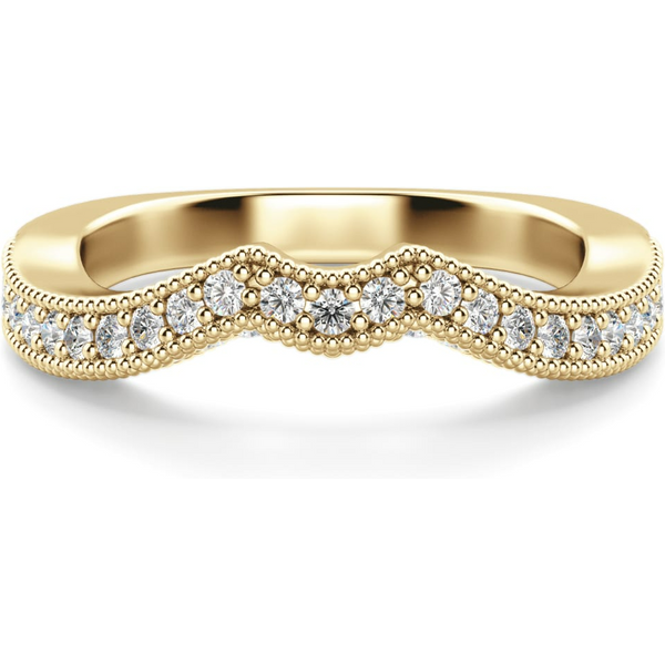 Alianza de Boda Briar Rose Diamante de Laboratorio Oro Amarillo 585 (14K)