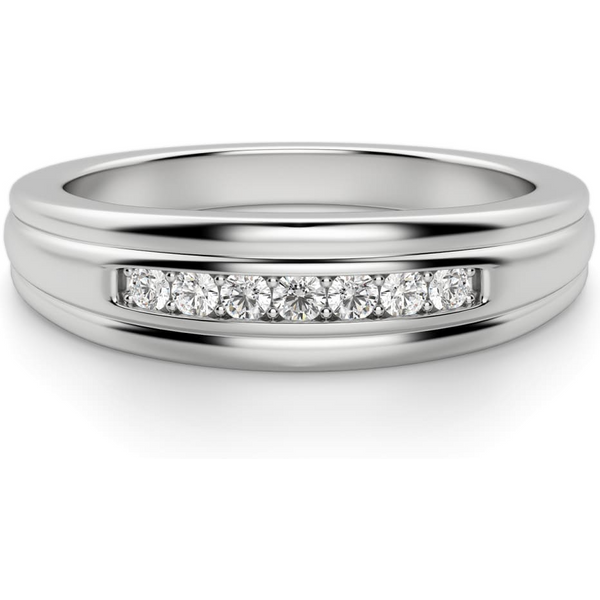Alianza de Boda Our Union Diamante de Laboratorio Oro Blanco 585 (14K)