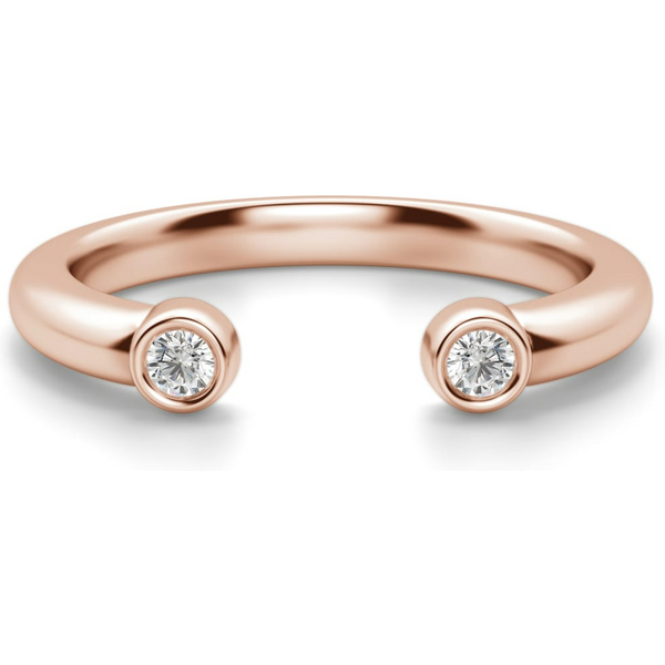 Alianza de Boda Quest Diamante de Laboratorio Oro Rosa 585 (14K)