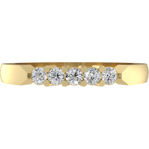 Alianza de Boda Mior con diamante natural Oro Amarillo 750 (18K)