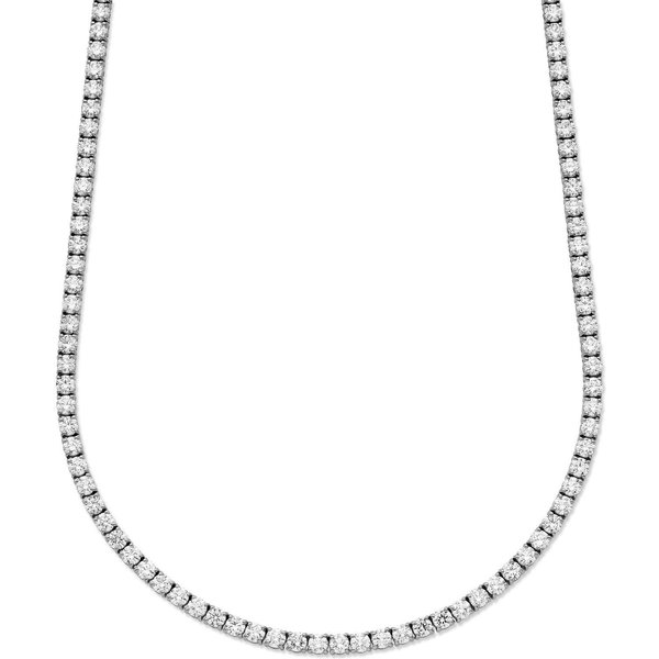 Collar de Tenis de Diamantes 15.00 ct Diamante de Laboratorio Oro Blanco 585 (14K)