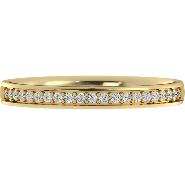 Alianza de Boda Mianna Diamante de Laboratorio Oro Amarillo 417