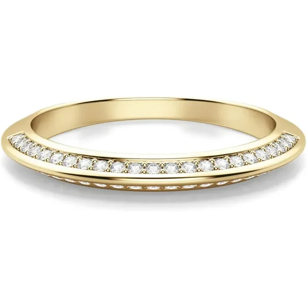 Obrączka Ślubna Irene Laboratoryjny Diament 585 Żółte Złoto (14K)