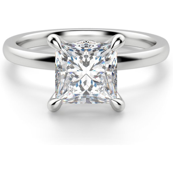 Solstice Księżniczka 2.00 ct Pierścionek Zaręczynowy Diament Laboratoryjny 950 Platyna