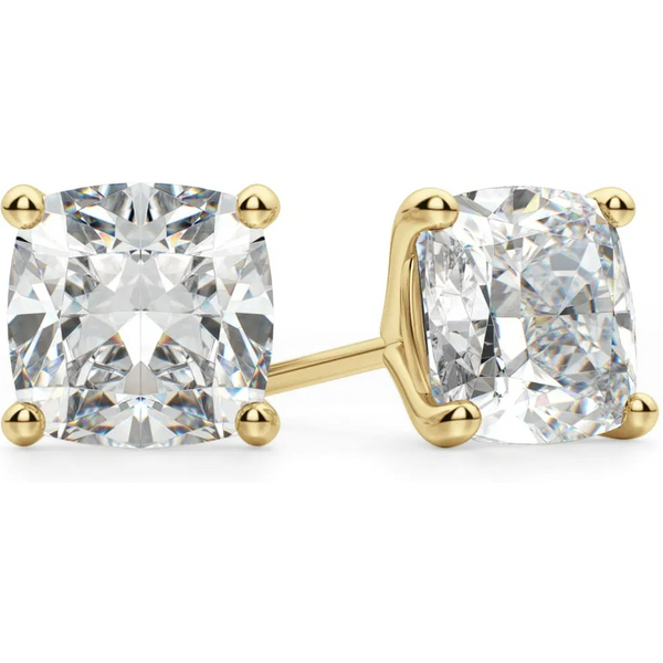 Poduszkowe Kolczyki Sztyfty 3.50 Karata Tension Back Martini Set Diament Laboratoryjny 585 Żółte Złoto (14K)