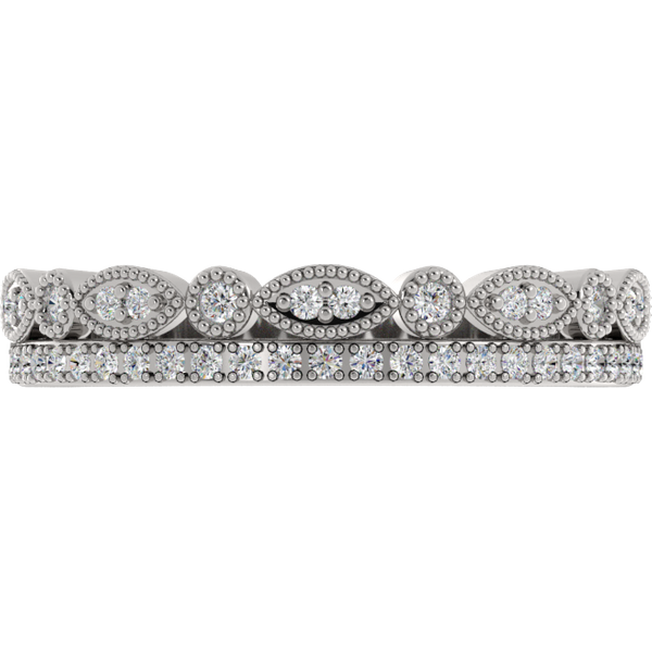 Obrączka Ślubna Double Tone 1.50 MM Diament Laboratoryjny 950 Platyna