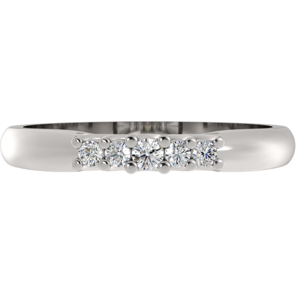 Obrączka Ślubna Petal Vintage Diament Laboratoryjny 950 Platyna
