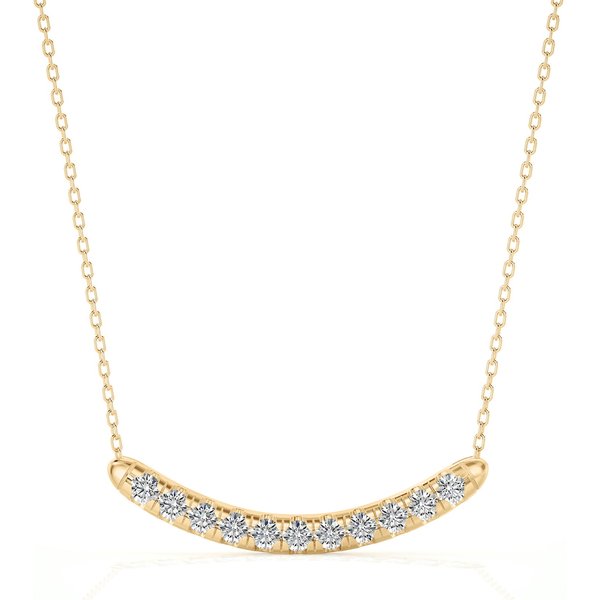 Naszyjnik Diamentowy Choker Diament Laboratoryjny 585 Żółte Złoto (14K)