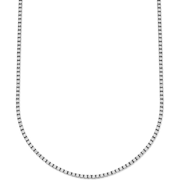 Naszyjnik Tenisowy z Diamentami 5.00 ct Diament Laboratoryjny 585 Białe Złoto (14K)