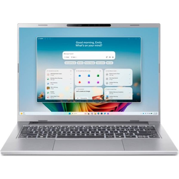 Acer Aspire 14 Ai Ordinateur Portable | A14-A71M | Argent-image