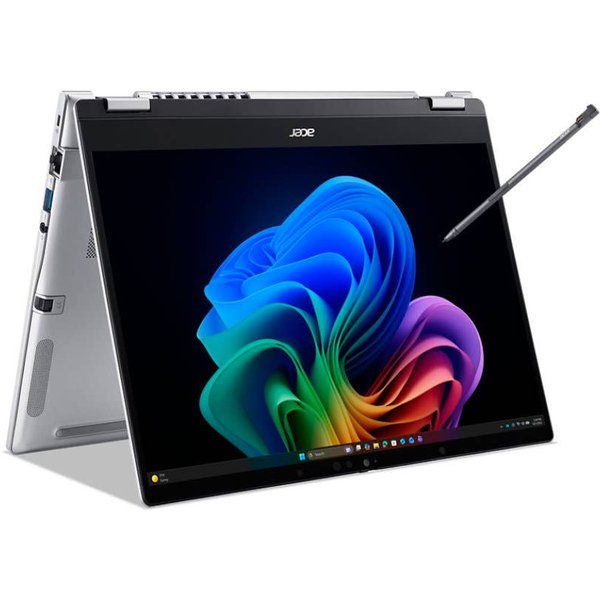 Acer Travelmate P4 Spin 14 Ai, TMP414RN-56-TCO-59LS, Ordinateur Portable Convertible, 14 Pouces, Intel Core Ultra 5, 16 Go Ram, 512 Go Ssd, Intel Graphics-image