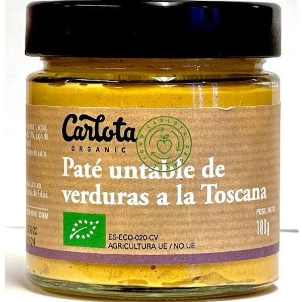 Carlota Organic Pate De Verdura A La Toscana Bio 180G-image