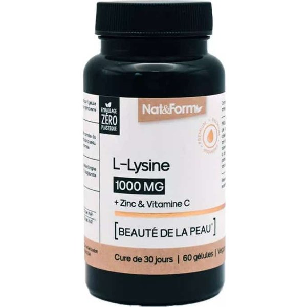 Nat&Form L-Lisina 1000Mg 60Caps-image